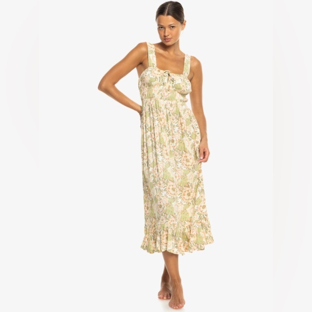 NWOT - Roxy Paradise Winds Midi Dress - Size M